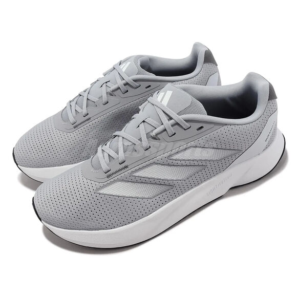 adidas Duramo SL M Halo Silver Cloud Size 11 Runner Running Shoes IE9689 NEW - Picture 2 of 8